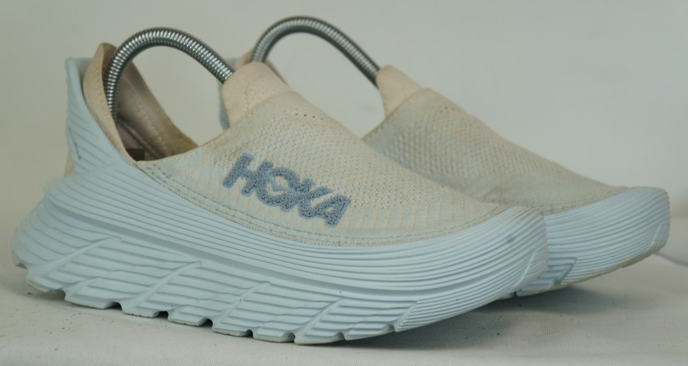 HOKA Restore TC Slip-On Recovery Shoes Women's Size 7 Frost Cloudless Light Blue